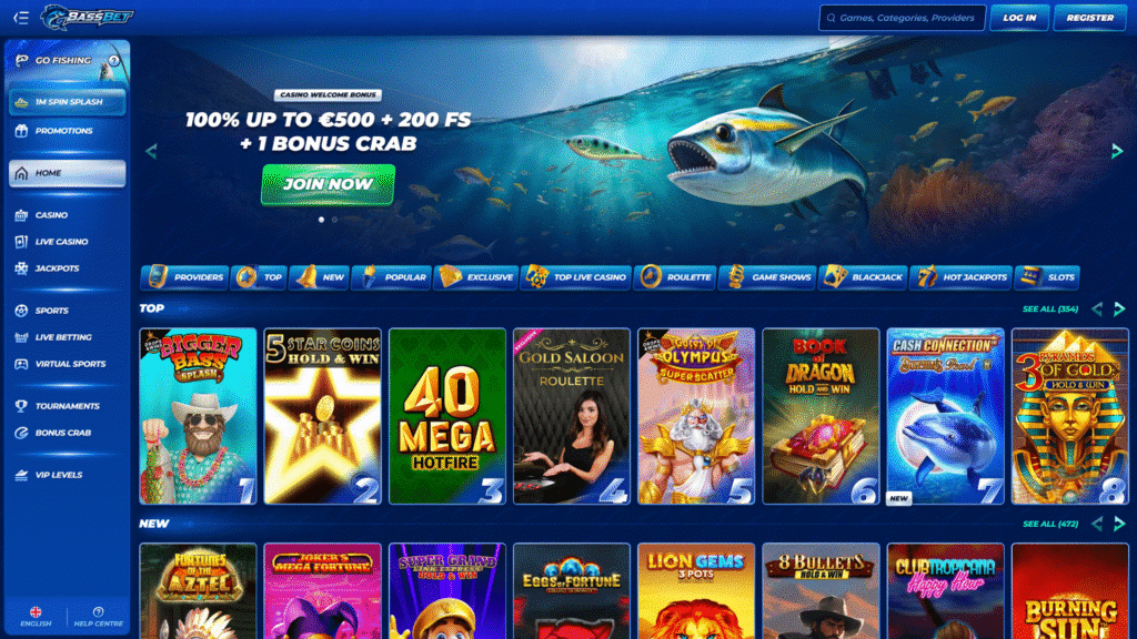 bassbet bonus crab casino wallpaper 1