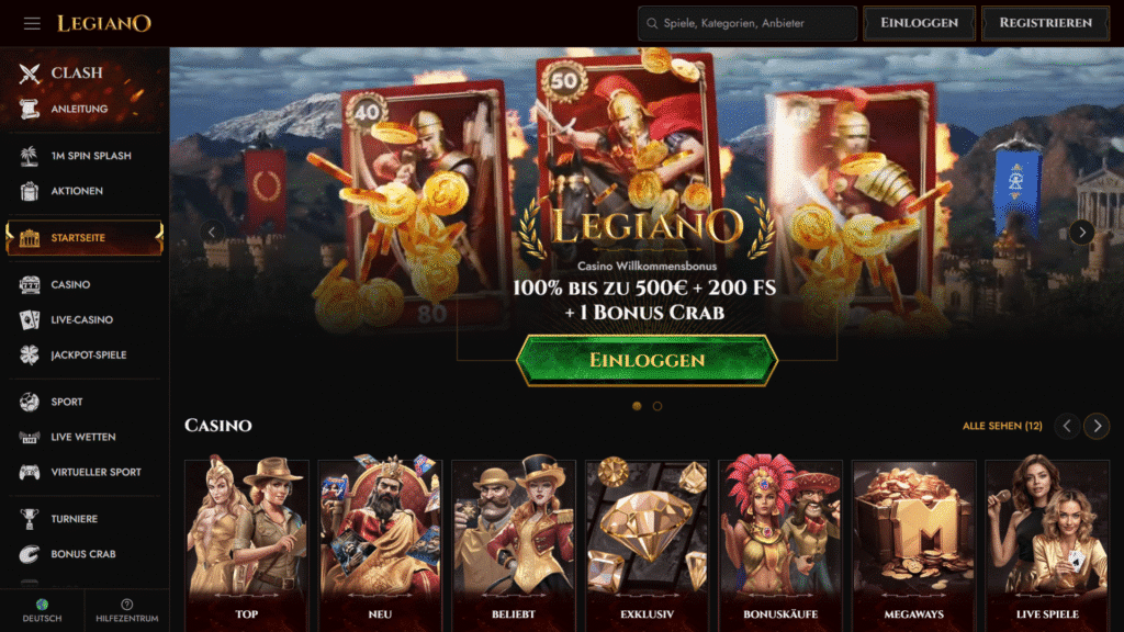 legiano casino wallpaper deutsch 1