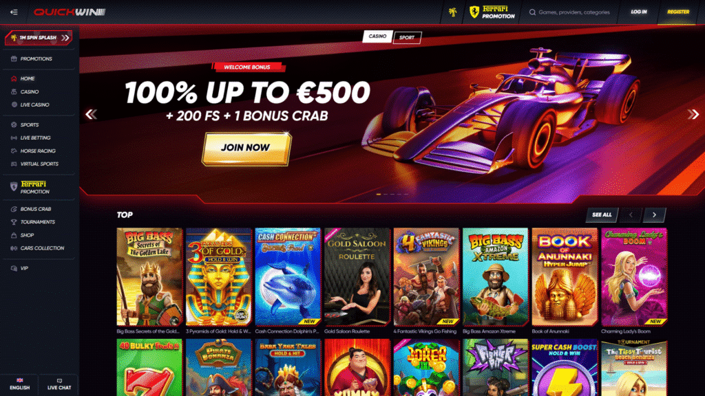 quickwin casino wallpaper