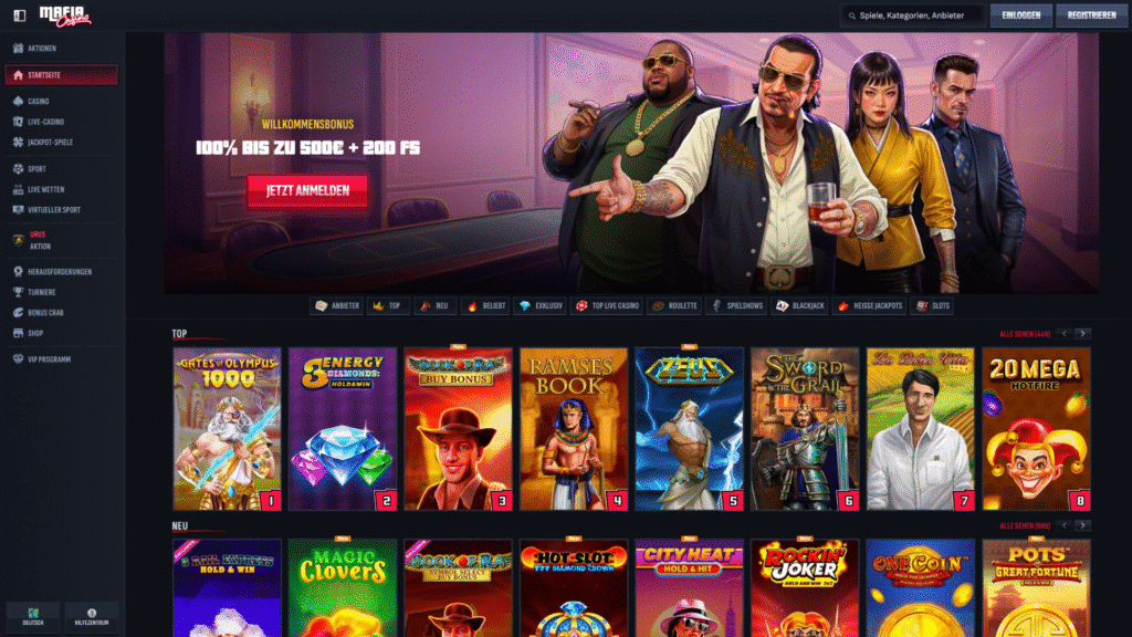 mafia casino homepage GER